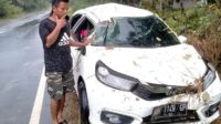 Sekdes Riam Durian Kecelakaan Di Jalan Raya