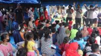 Palangka Raya,Hilangkan Trauma anak - anak Korban Banjir