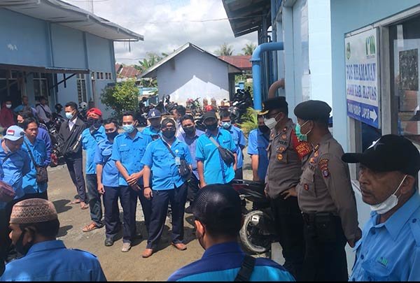 PDAM karyawan PDAM kapuas demo