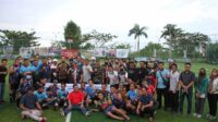 Turnamen Mini Soccer PWI Kotim Cup I yang dilaksanakan di Sampit 26-28 November berjalan dengan sukses