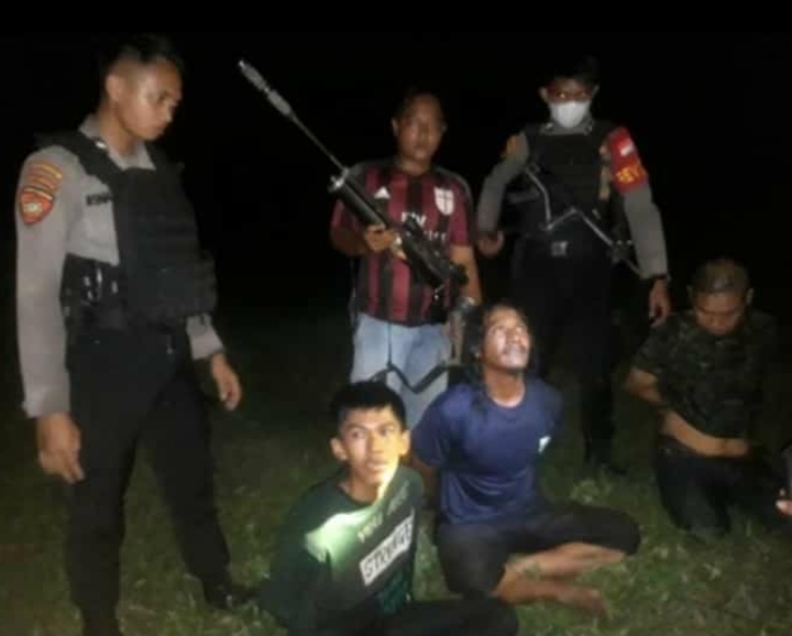 Arut Selatan,Pencuri Pintu Air Disergap Saat Beraksi