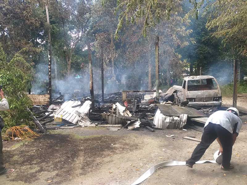 Kotawaringin Barat,kebakaran di kotawaringin lama