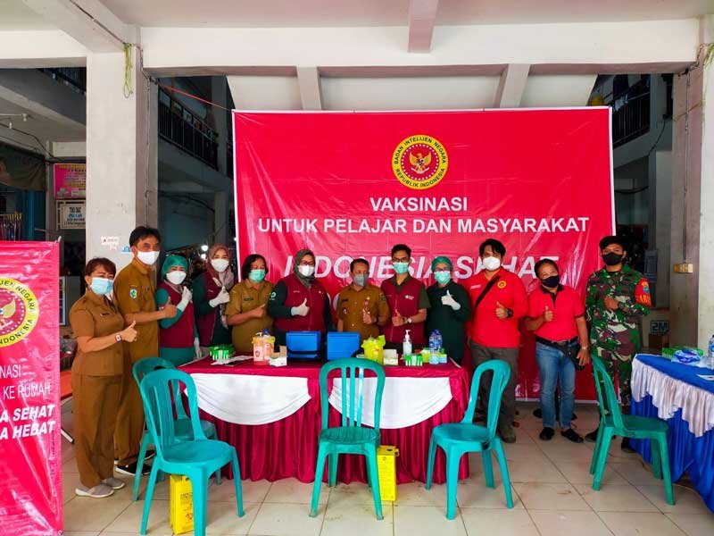 BIN Kalteng Vaksinasi Massal di Bartim