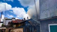 Sukamara,Api dari Kamar Hanguskan Gedung Walet