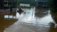 Dua Kecamatan di kasongan Terendam Banjir