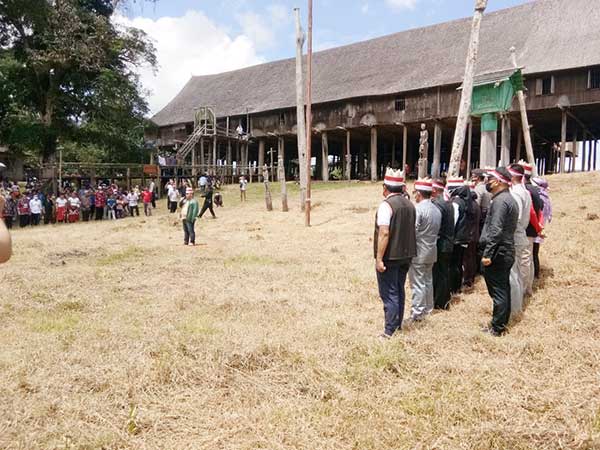Memperingati Hari Pahlawan di Desa Tumbang Gagu