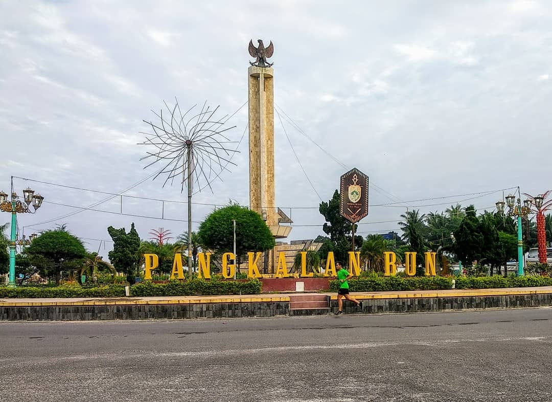 Hindari Kerumunan Malam Tahun Baru Kawasan Bundaran Pancasila Ditutup