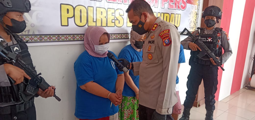 Emak Berdaster Nekat Jualan Sabu