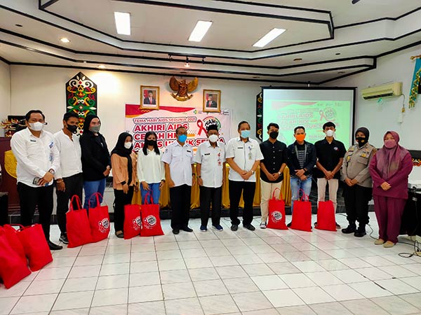Pemerintah Kabupaten Kotawaringin Timur (Kotim) terus mendorong program pencegahan dan penanggulangan HIV/AIDS