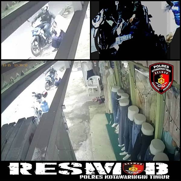 jambret gadget milik pelajar SMP ditetapkan tersangka oleh penyidik Kepolisian Resor Kotawaringin Timur (Polres Kotim)