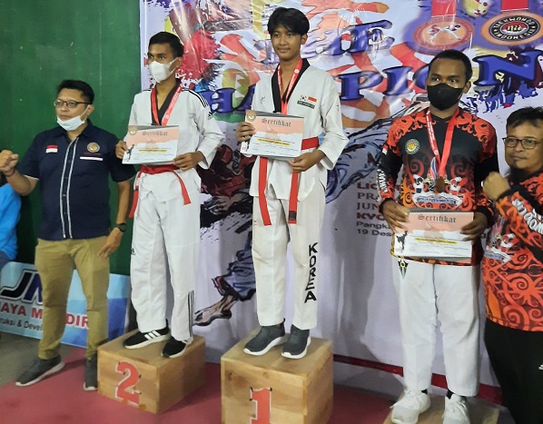 Juara 1 Taekwondo Liga Pelajar Kobar
