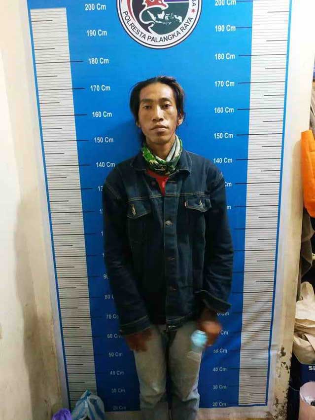 Jukir di palangkaraya Jualan Sabu
