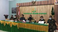 Kejari Kapuas Tangani 244 Pidum Sepanjang 2021