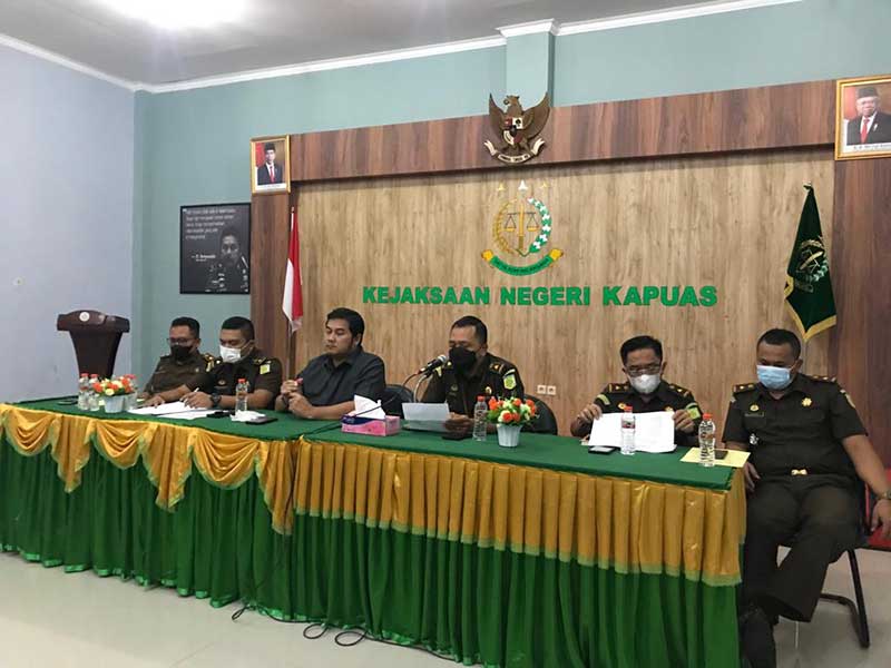 Kejari Kapuas Tangani 244 Pidum Sepanjang 2021