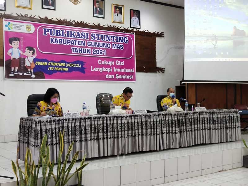 Penurunan Stunting,Gunung Mas