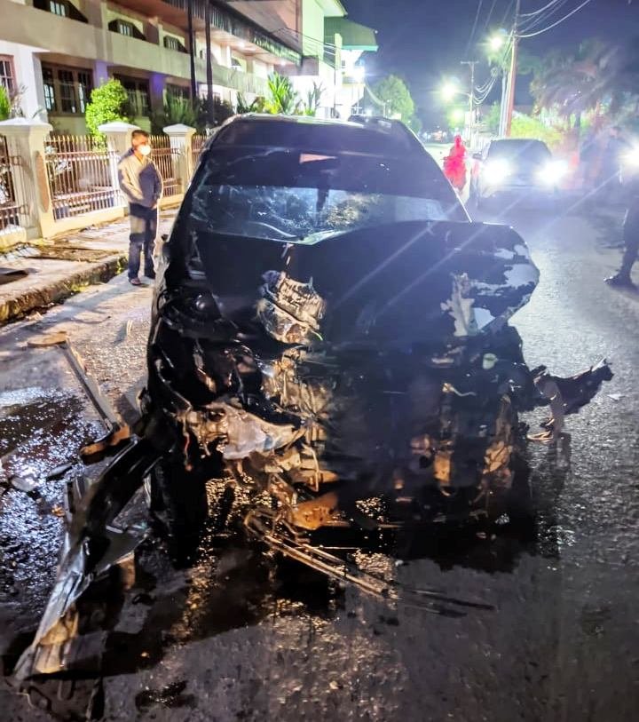 Polresta Palangkaraya,Pagar Gereja Efrata