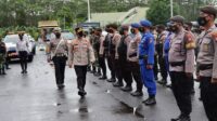 Polres Pulpis Gelar Apel Operasi Lilin Telabang 2021