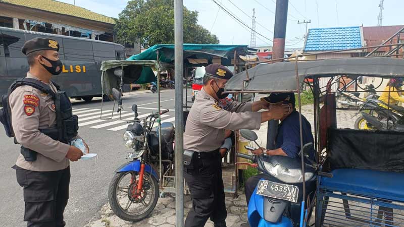 Polres Katingan melaksanakan patroli ke beberapa objek vital (Obvit)