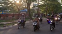 Bupati Kotim Halikinnor, Kapolres Kotim AKBP Abdoel Harris Jakin dan Dandim 1015/Sampit Letkol Abdul Hamid memimpin patroli skala besar
