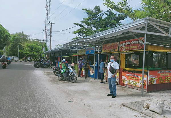 Kontainer untuk Pedagang di Sampit