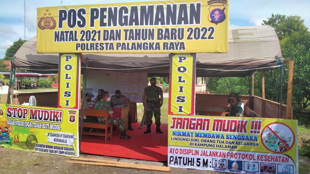 Palangka Raya,Pos Pengamanan