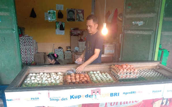 Cabai Melejit Telur Ayam Ikut Naik
