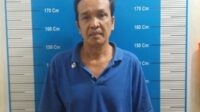 Suger Menor (47) warga Jalan Cristopel Mihing Palangka Raya diringkus aparat kepolisian