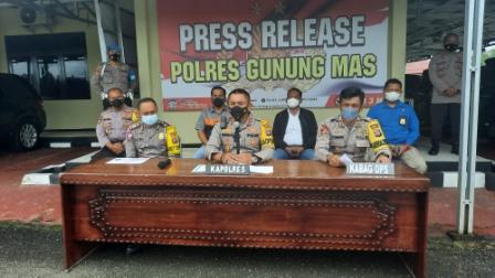 Kasus Tindak Pidana,Polres Gunung Mas