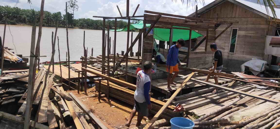 bedah rumah Musirawas Citraharpindo