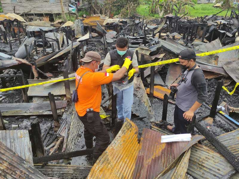 Polisi Masih Selidiki Kebakaran di Pontun