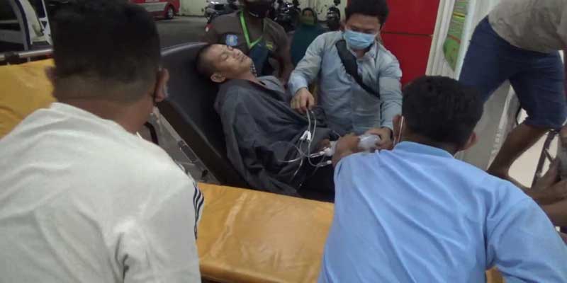 Terjatuh di Kapal Dada ABK Asal Vietnam Terluka