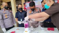 Sabu Diblender Mirip Jus lalu Dibuang ke Selokan