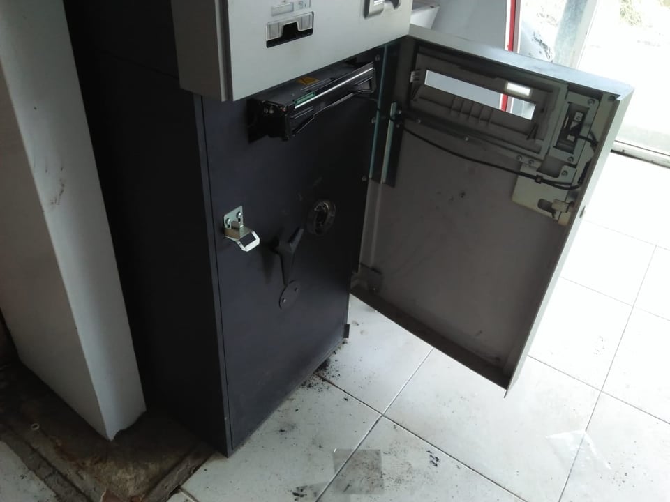 Pembobolan,ATM Bank Kalteng