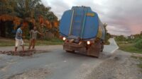 Jalur Trans Kalimantan Arah Lamandau Membahayakan