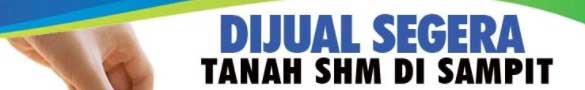 jual tanah shm di sampit