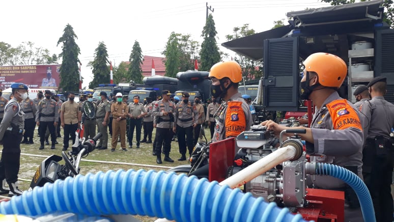 Kesiapsiagaan,Polda Kalteng