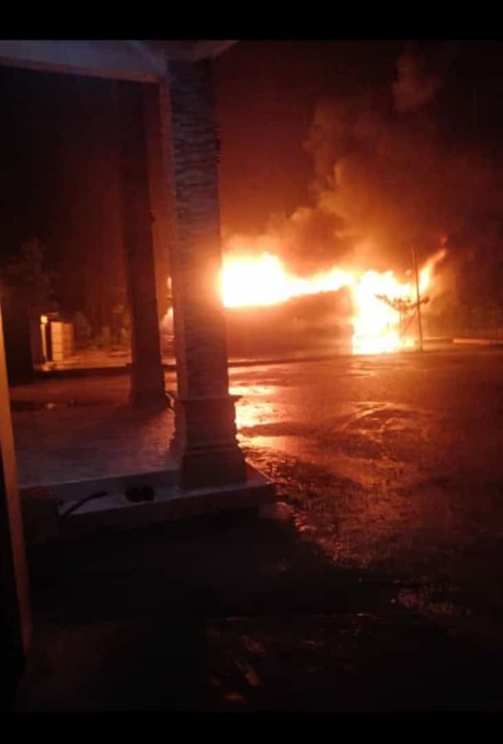 Kebakaran,Desa Pujon Kecamatan Kapuas Tengah
