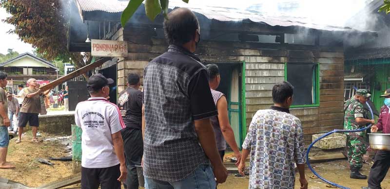 Gudang Penyimpanan Berkas Pemilu Terbakar