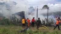 Rumah Warga Pasir Panjang Jadi Arang