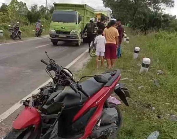 Kecelakaan maut terjadi di Jalan Tjilik Riwut Kilometer 16 2 Palangka Raya