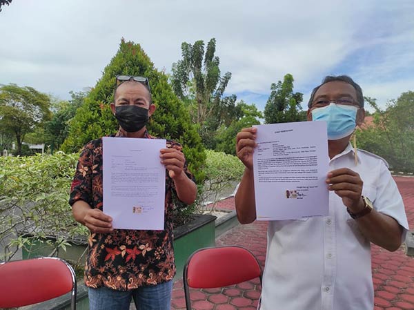 Laporan yang dilayangkan terhadap Pejabat (Pj) Sekretaris Daerah (Sekda) Provinsi Kalimantan Tengah (Kalteng) Nuryakin