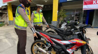 Polisi Incar Motor Pakai Knalpot Brong