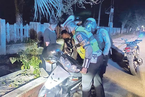 Kotim melaksanakan patroli skala besar