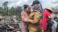 Sebanyak 78 kepala keluarga (KK) di Pasar Pundu Kecamatan Cempaga Hulu kehilangan tempat usaha lantaran musibah kebakaran