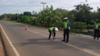 Kecelakaan lalu lintas (laka lantas) kembali terjadi di ruas Jalan Tjilik Riwut tepatnya di kilometer 15