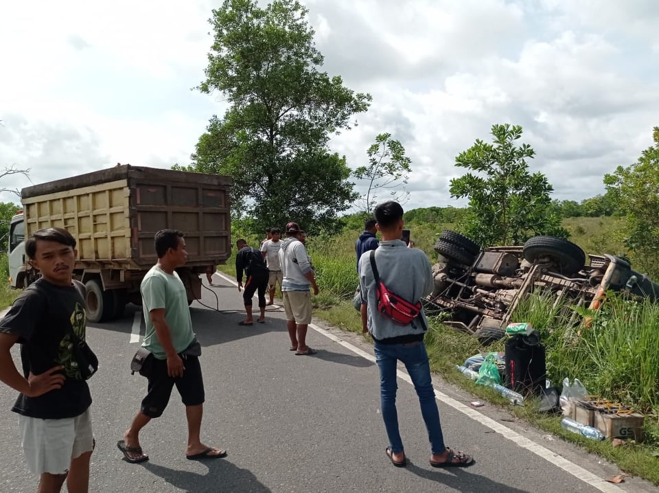 Truk Sawit,Jalan Mahir Mahar Palangka Raya