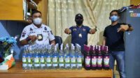 Satpol PP Kabupaten Katingan menertibkan peredaran minuman berakohol