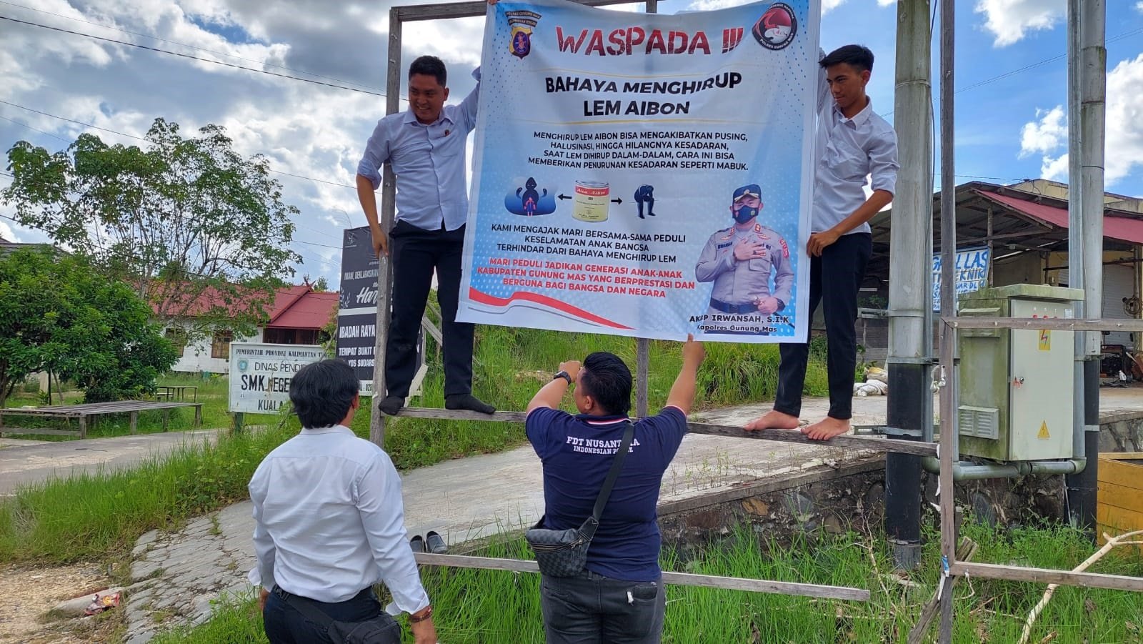 Lem Aibon,Polres Gunung Mas