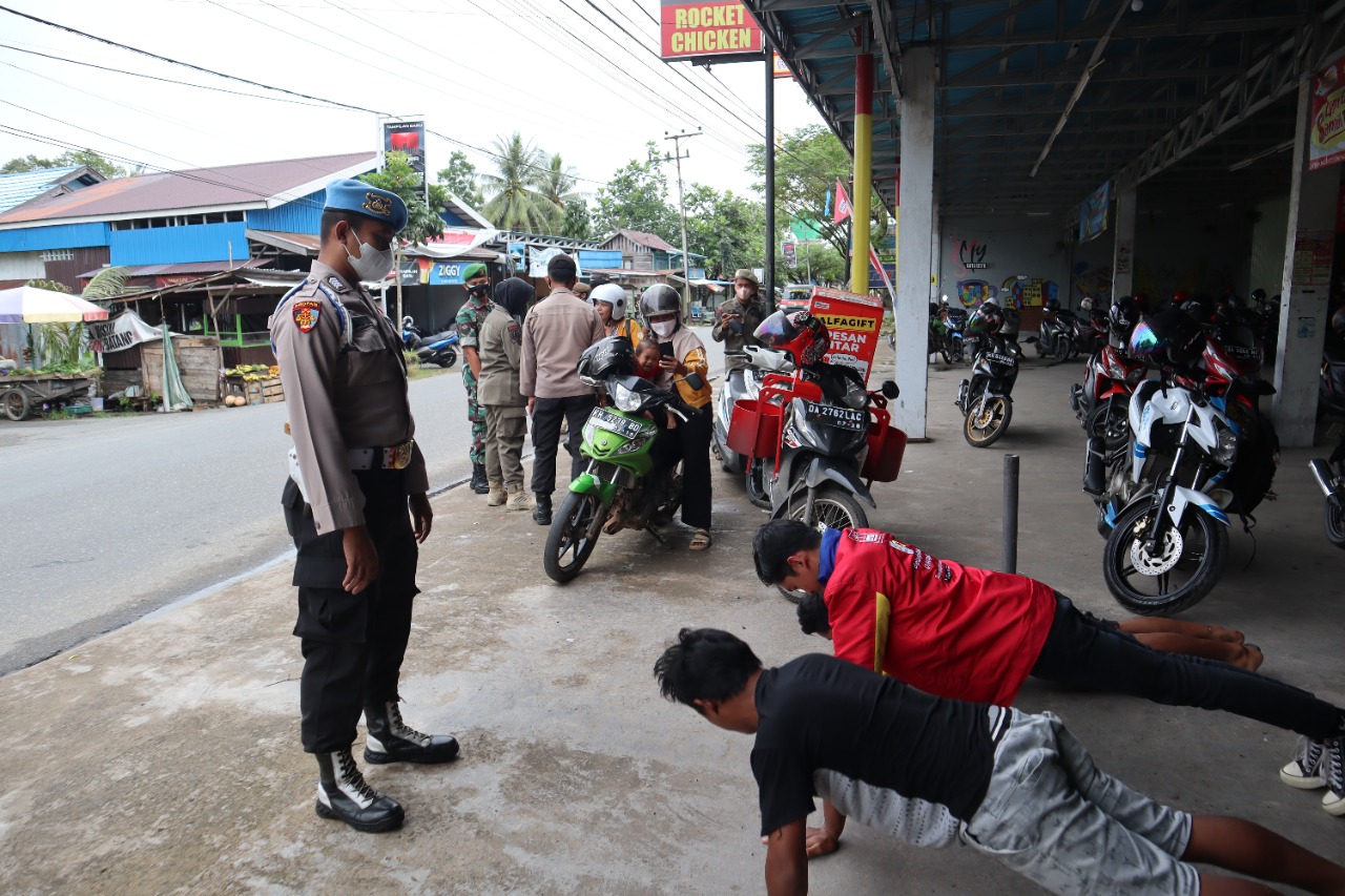 Pelanggaran Protokol Kesehatan,Kabupaten Kapuas