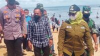 Ratusan wisatawan menjalani vaksin Covid-19 di Desa Ujung Pandaran